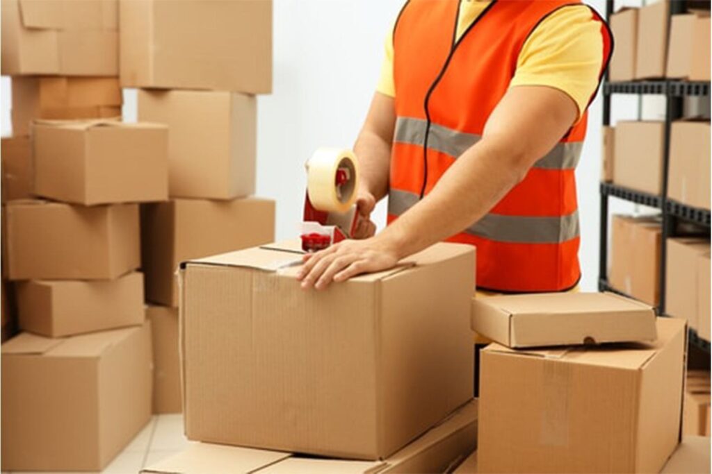 boxes parcel packing and moving